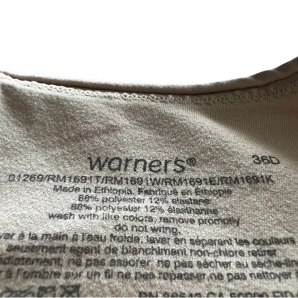 🌸4/$30🌸 Warner's Blissful Benefits Ultrasoft Wirefree Bra - Picture 10 of 16
